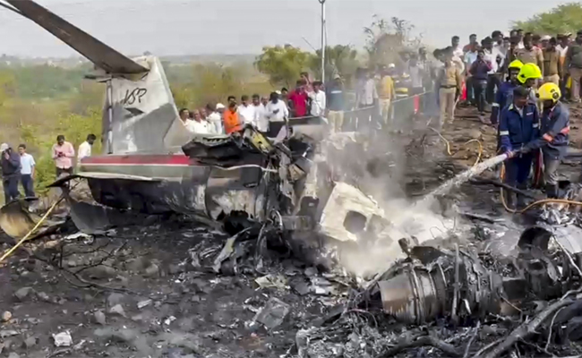 Baramati plane crash: CID questions VSR Ventures owner