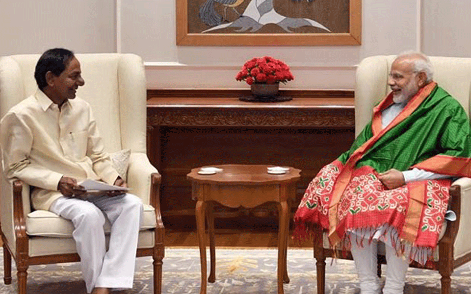 Telangana CM meets PM amid talk of early polls