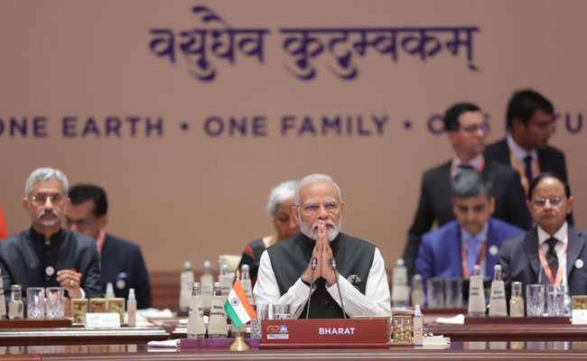 PM Modi identified as leader representing Bharat at G20 meet