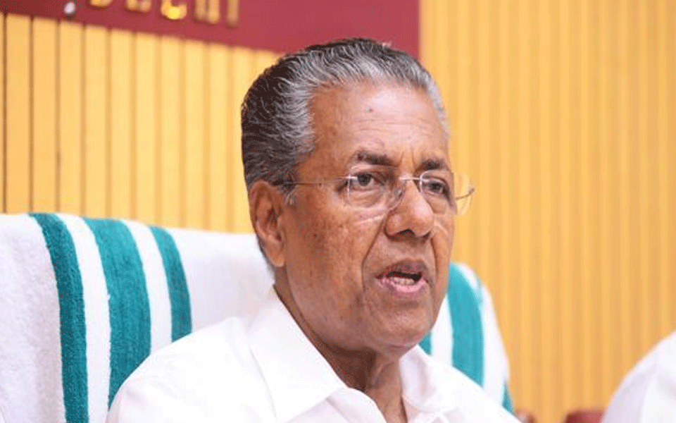 One million in Kerala relief centres: Vijayan