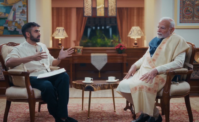 I am also a human not god:  PM Modi makes podcast debut With Zerodha Co-Founder Nikhil Kamath