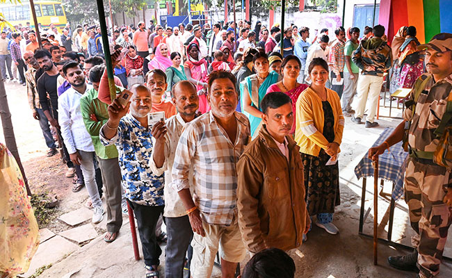 Celebrations begin at Congress headquarters ahead of vote counting for Jammu & Kashmir, Haryana elec