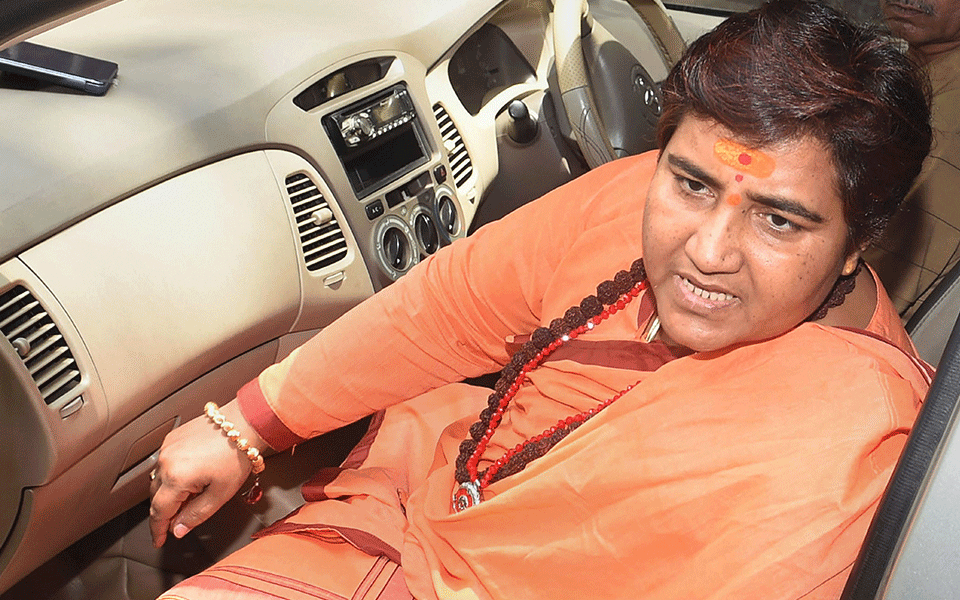 Malegaon blast accused Pragya Thakur appears in NIA court in Mumbai