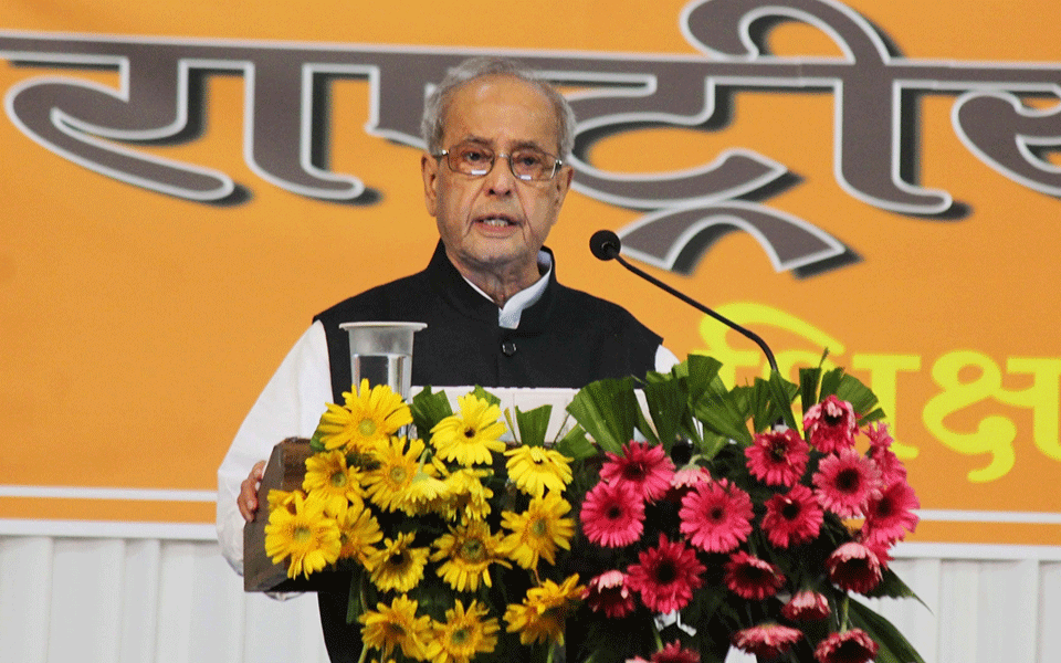 Pranab rejects reports of his foundation collaborating with RSS in Haryana