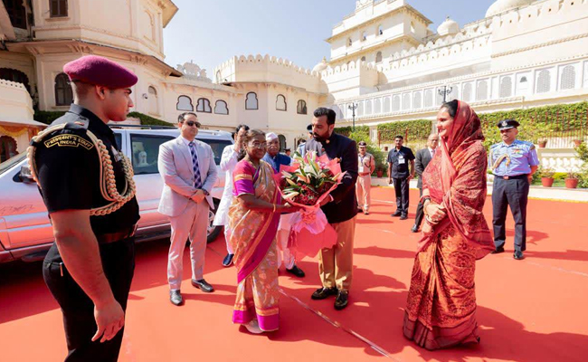 Prez Murmu's visit to Udaipur palace draws criticism from Mewar royal family, including BJP MP, MLA