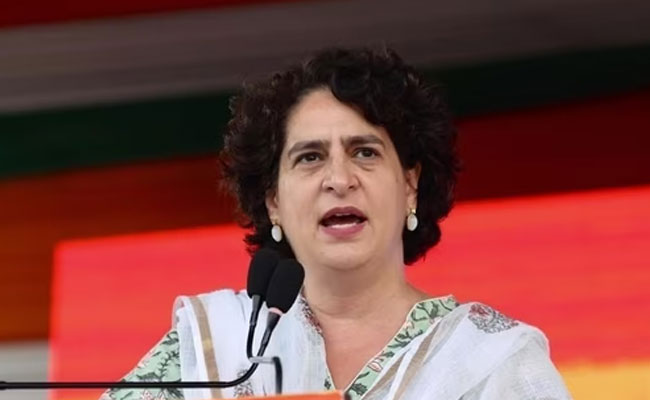 PM Modi has given country's 'entire wealth' to 'four or five rich people': Priyanka Gandhi