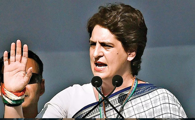 Fight for Indian democracy: Priyanka Gandhi Vadra tells gathering at mega rally against ‘vote theft’