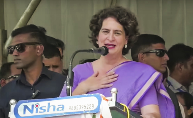 I have 35 yrs of experience of political campaigning: Priyanka Gandhi