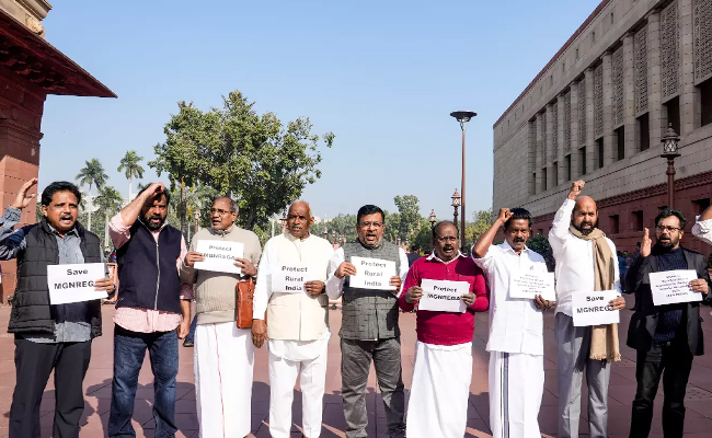 Cong's countrywide protest on Wednesday against VB-G RAM-G bill replacing MGNREGA