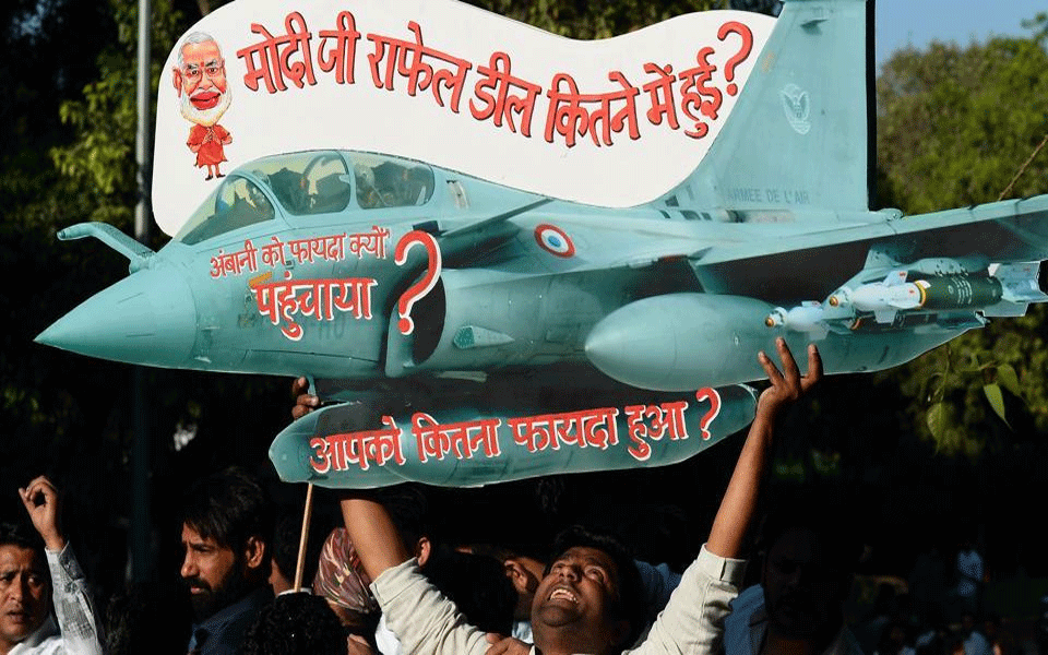 Rafale deal turning out to be 'mother scam': Congress