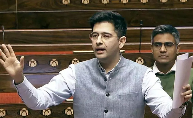 AAP moves to replace Raghav Chadha as Rajya Sabha deputy leader