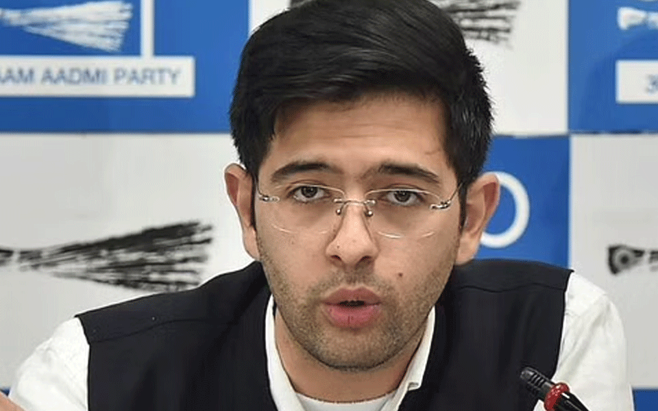 CBI will find only 4 pencils, notebooks and geometry box at Sisodia's residence: Raghav Chadha