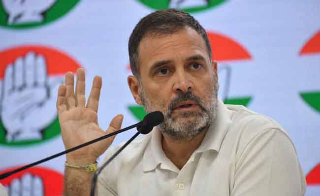 India kept in dark: Rahul slams govt on data sovereignty