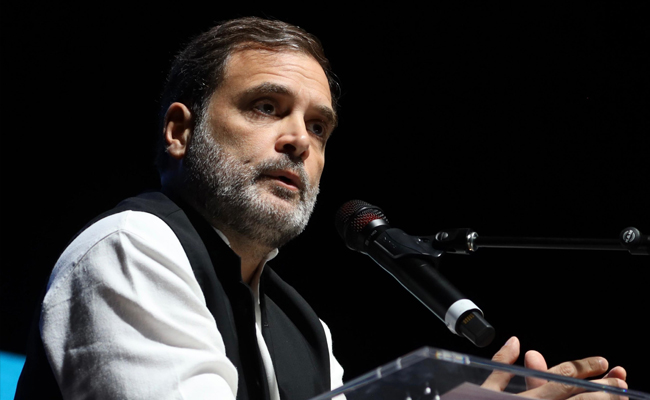 People with skills sidelined in India: Rahul Gandhi