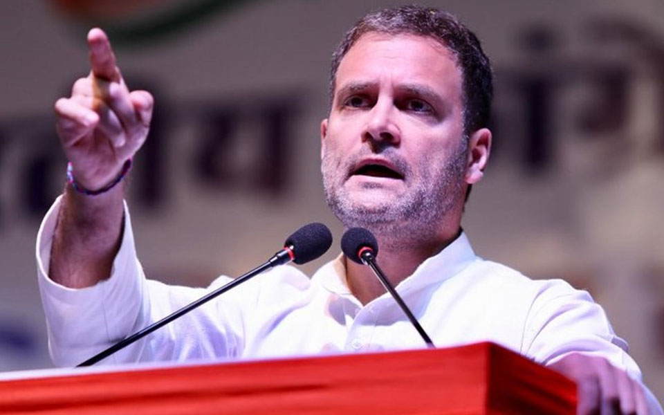 Congress claims 'grave' security threat to Rahul; writes to Rajnath Singh