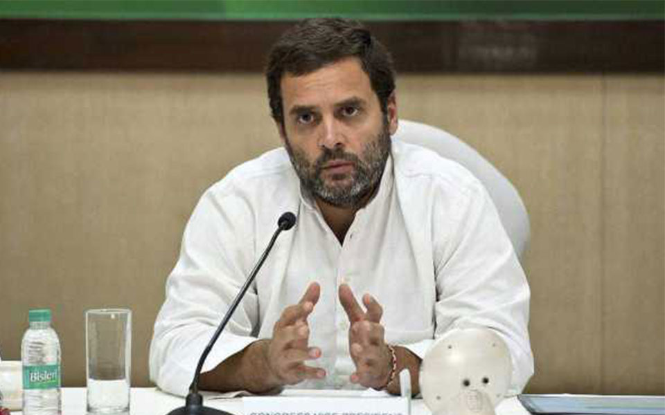 Civic governance has collapsed: Rahul