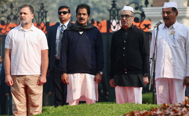 Cong not just a political party, but voice of India's soul: Rahul on party's foundation day