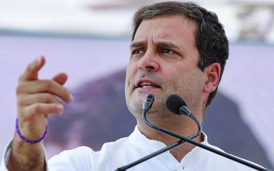 Undercurrent in favour of Congress; Modi a `failed' PM: Rahul Gandhi