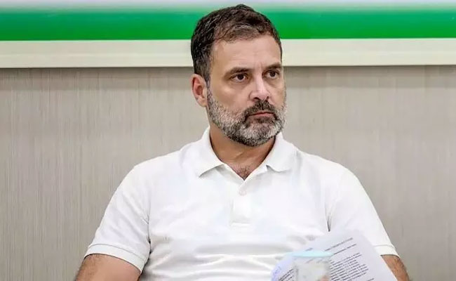 Rahul Gandhi lays foundation stone for 100 houses for landslide victims in Wayanad