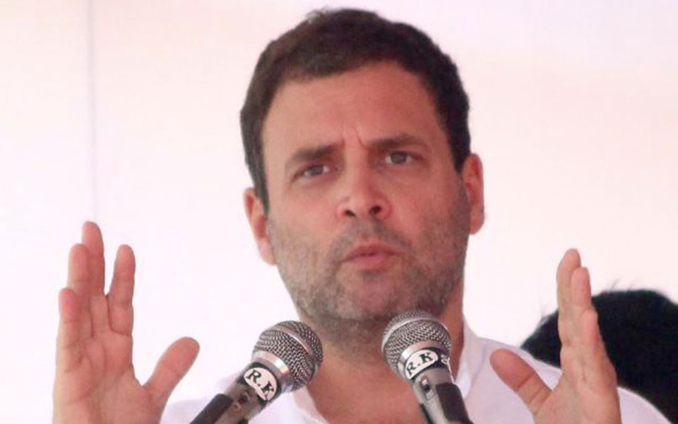 Goyal prying open corporate houses' doors for Modi: Rahul