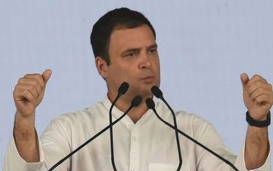 Rahul likens Modi to cell phone on speaker mode