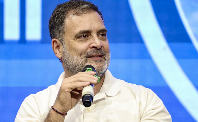 Rahul Gandhi reaches Sonipat to attend wedding in farmer's family