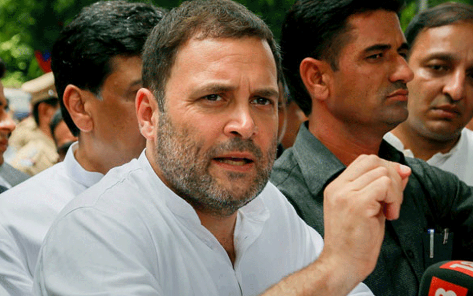 BJP believes in hiding the truth: Rahul Gandhi