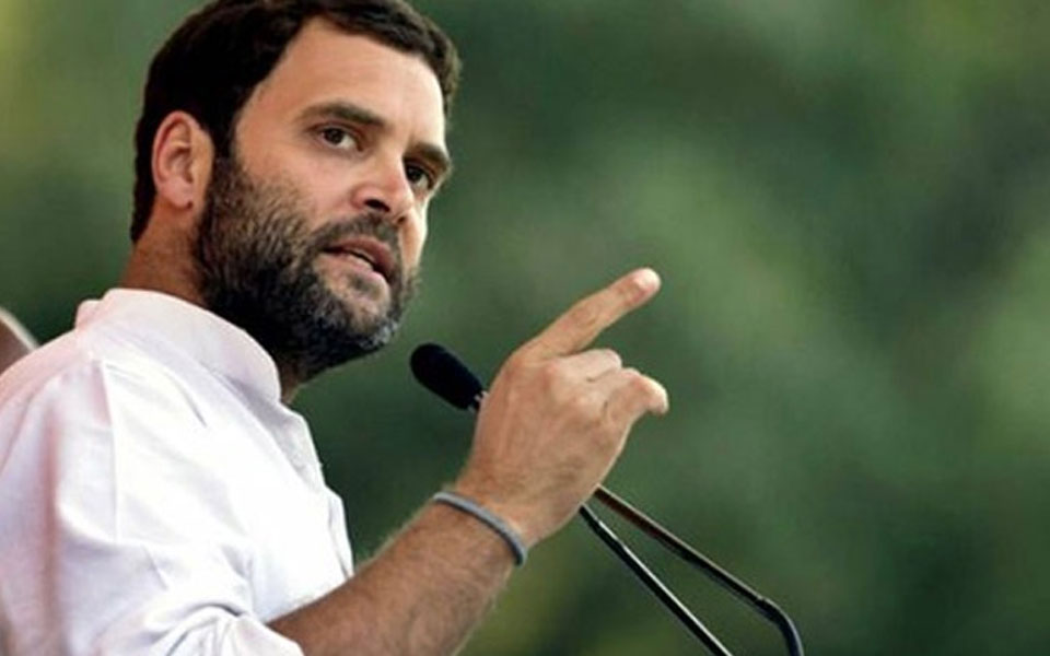 Rahul Gandhi asks Congress workers to fight for India's oppressed