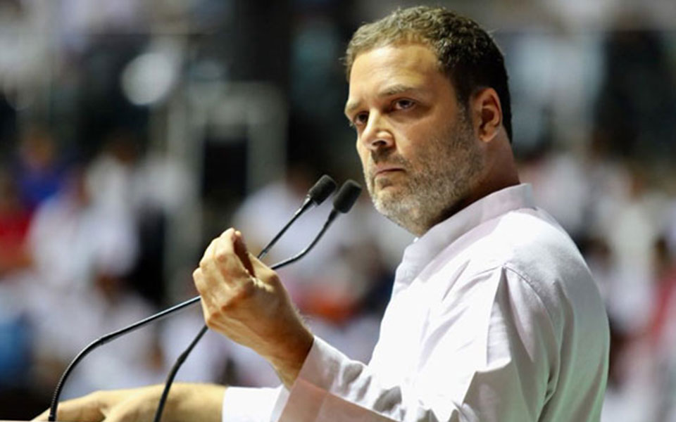 Rahul targets Modi in Maharashtra