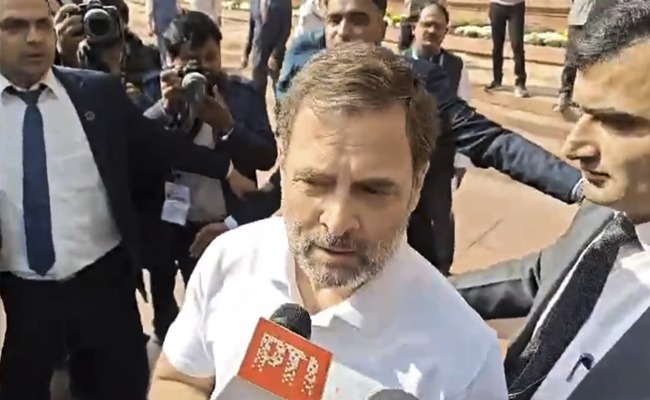 Indictment row: Rahul Gandhi demands Adani's arrest, accuses govt of protecting him