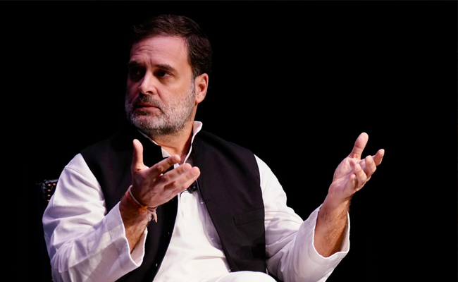 Arrogant govt: Rahul slams govt over video of restaurant chain owner 'apologising' to FM