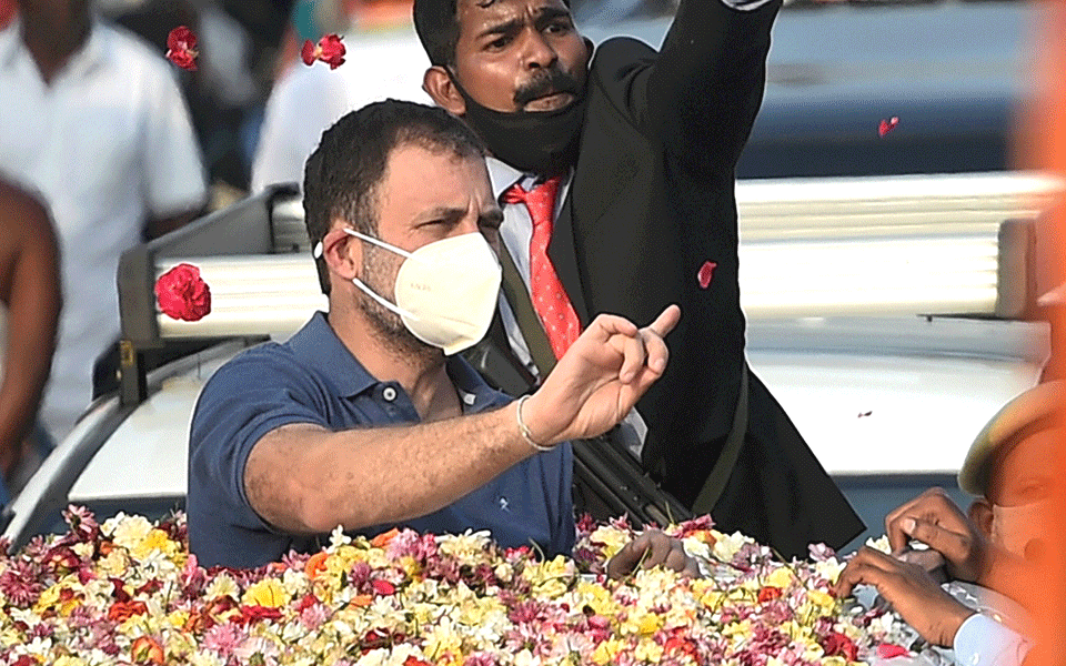 Modi the person "through which" Balakot information went to Arnab, alleges Rahul in Tamil Nadu