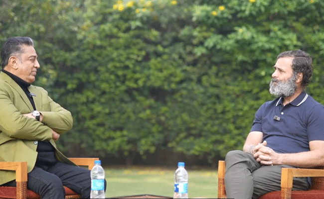 I made 'Hey Ram' to apologize to Bapu: Kamal Haasan tells Rahul Gandhi