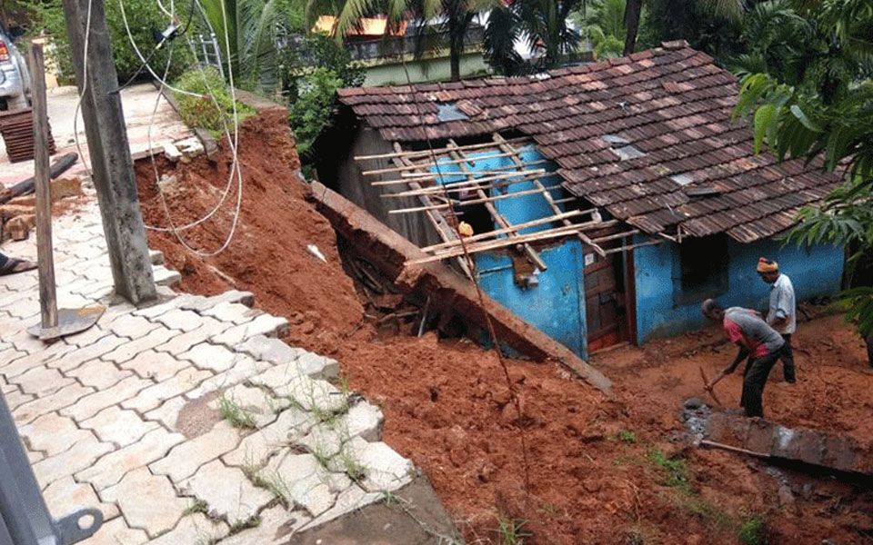 Heavy rains disrupt normal life in coastal Karnataka again