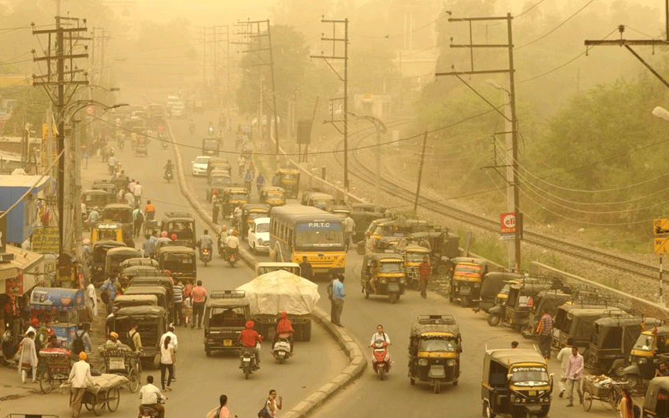 Rains in Chandigarh bring relief from dust, pollution