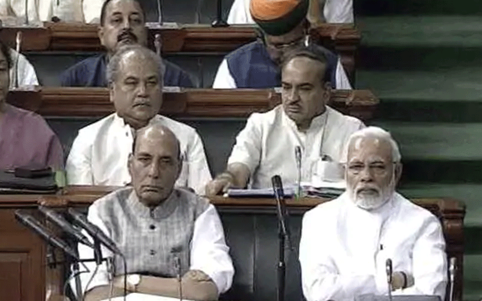 Mob lynching: Rajnath Singh for social media checks, opposition walks out