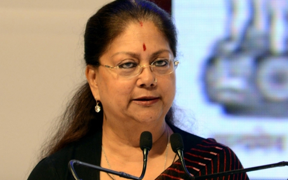 Ahead of Polls, Rajasthan CM Vasundhara Raje announces 1 crore smartphones with Internet