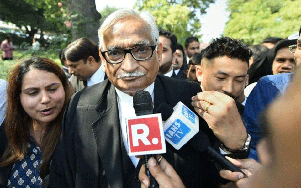 Sacked from Ayodhya case, says Muslim parties' lawyer Rajeev Dhavan