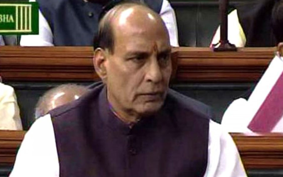 Naxalism is losing ground: Rajnath Singh