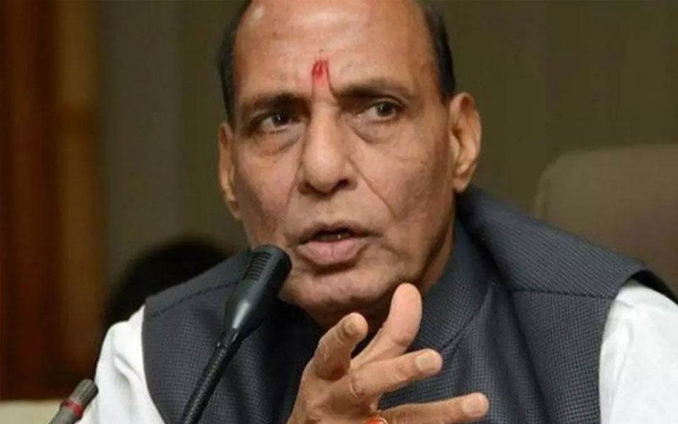 Terror groups will be flushed out of J&K: Rajnath Singh