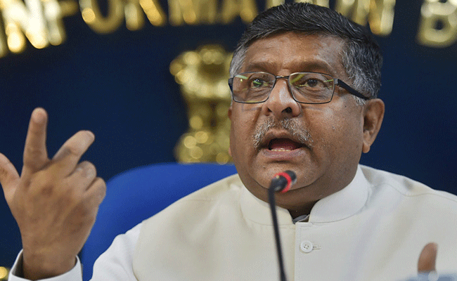 Rahul harbouring bitterness over loss of political power: Ravi Shankar Prasad