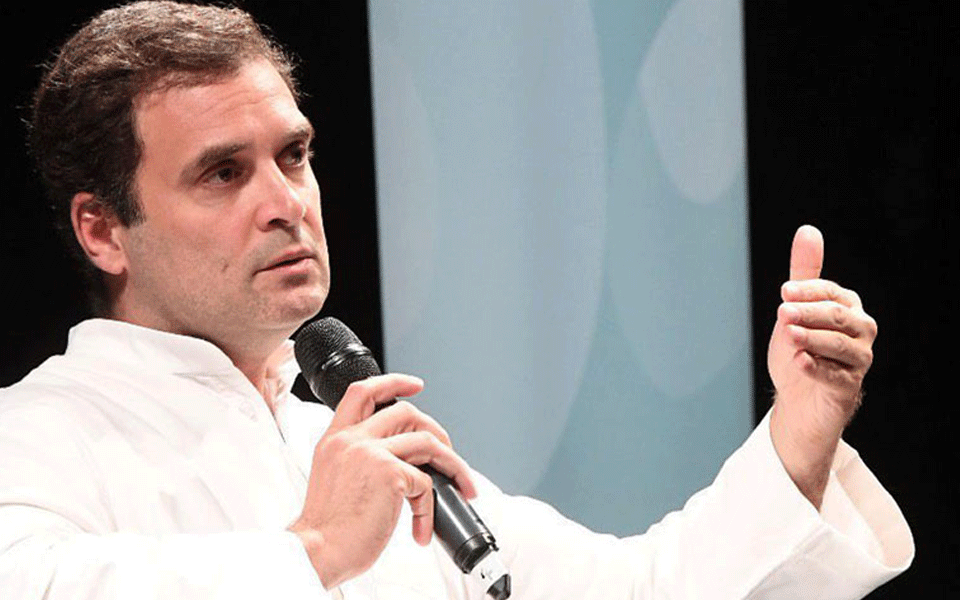 Rahul flays Centre over arrest of activists