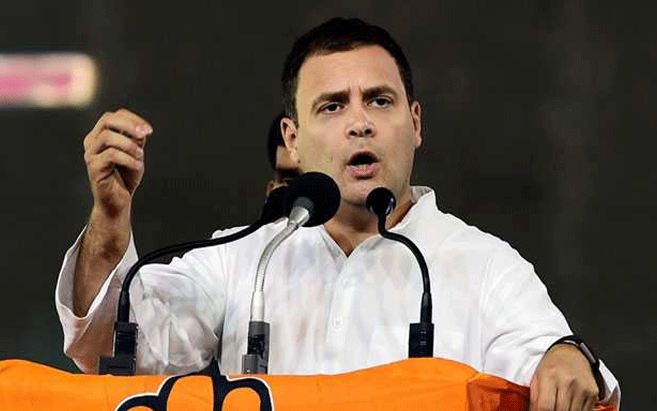 Modi is corruption, hope BJP learnt lessons from Karnataka: Rahul