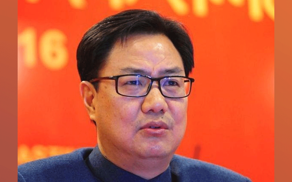 Non-Indians should be afraid of law: Rijiju