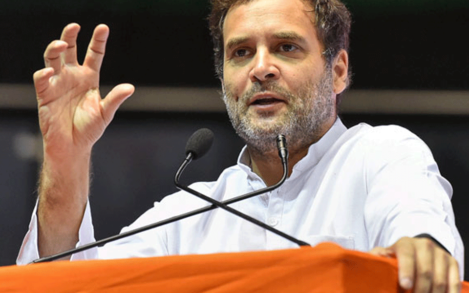 If elected, Congress to bring one tax, remove GST: Rahul