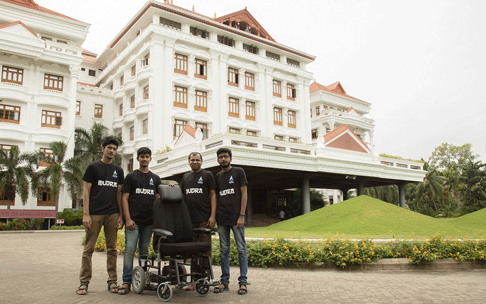 Kerala students develop low-cost self-driving wheelchair with Robotic OS