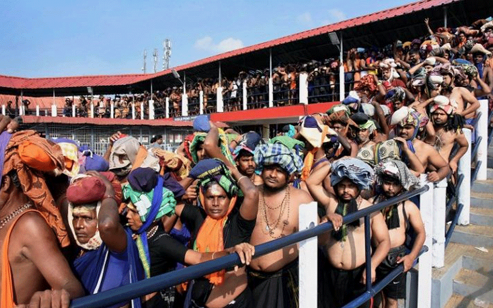 Sabarimala: Eight people taken into custody from temple complex