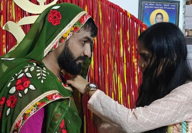 Gujarat's unique garba tradition: Men in sarees dance to lift a centuries-old curse