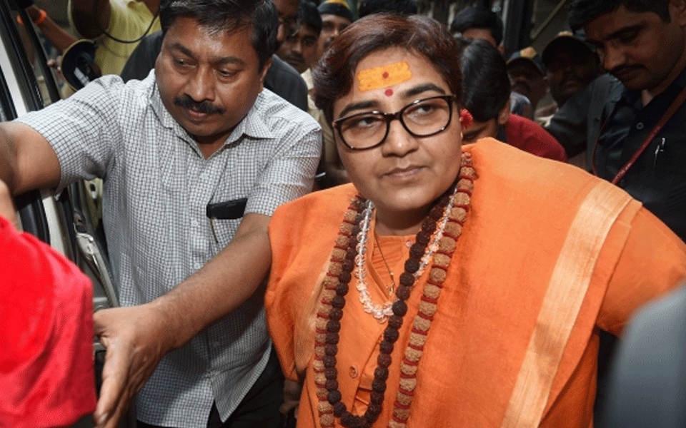 Pragya Thakur's comment on Karkare her personal view, Karkare a martyr: BJP
