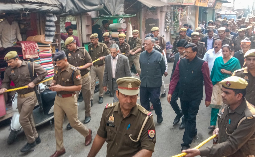 Judicial panel members visit Sambhal to probe violence